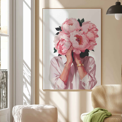 Peony Portrait