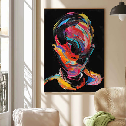 Colorful Abstract Man