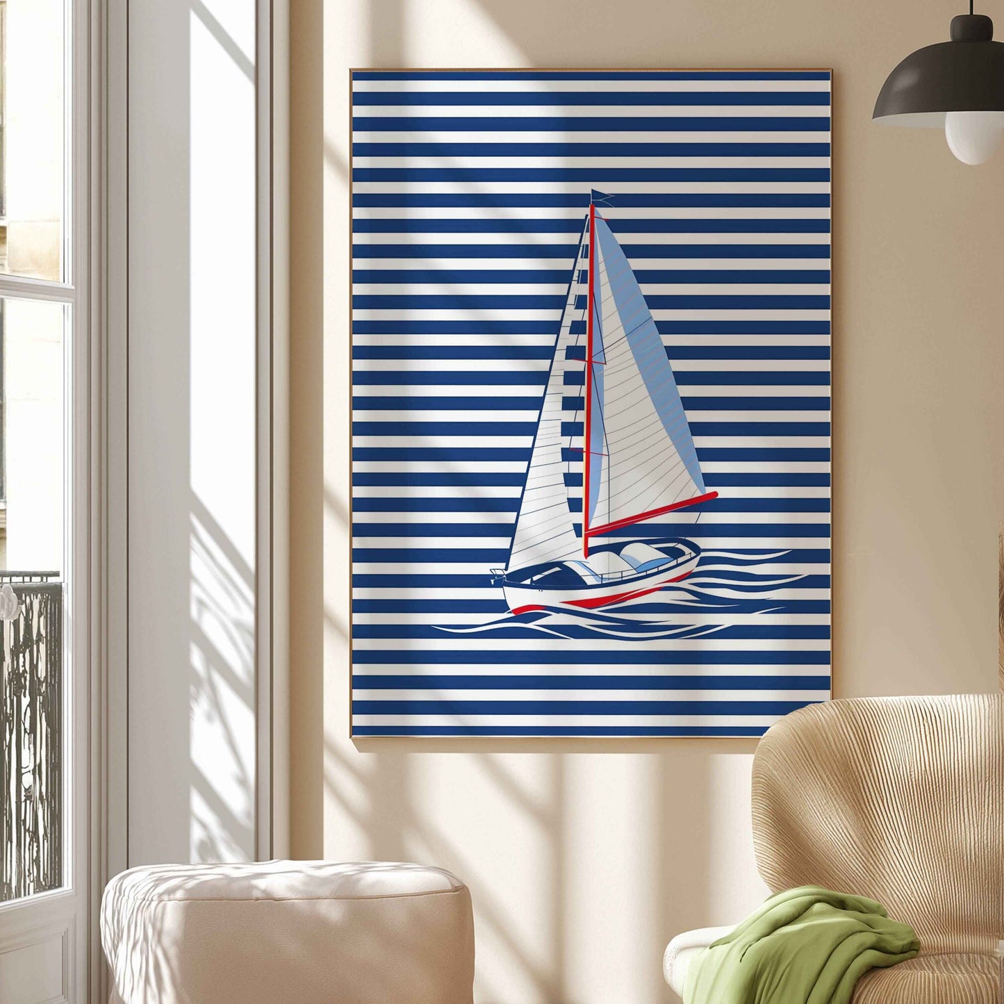 Sailboat Stripes