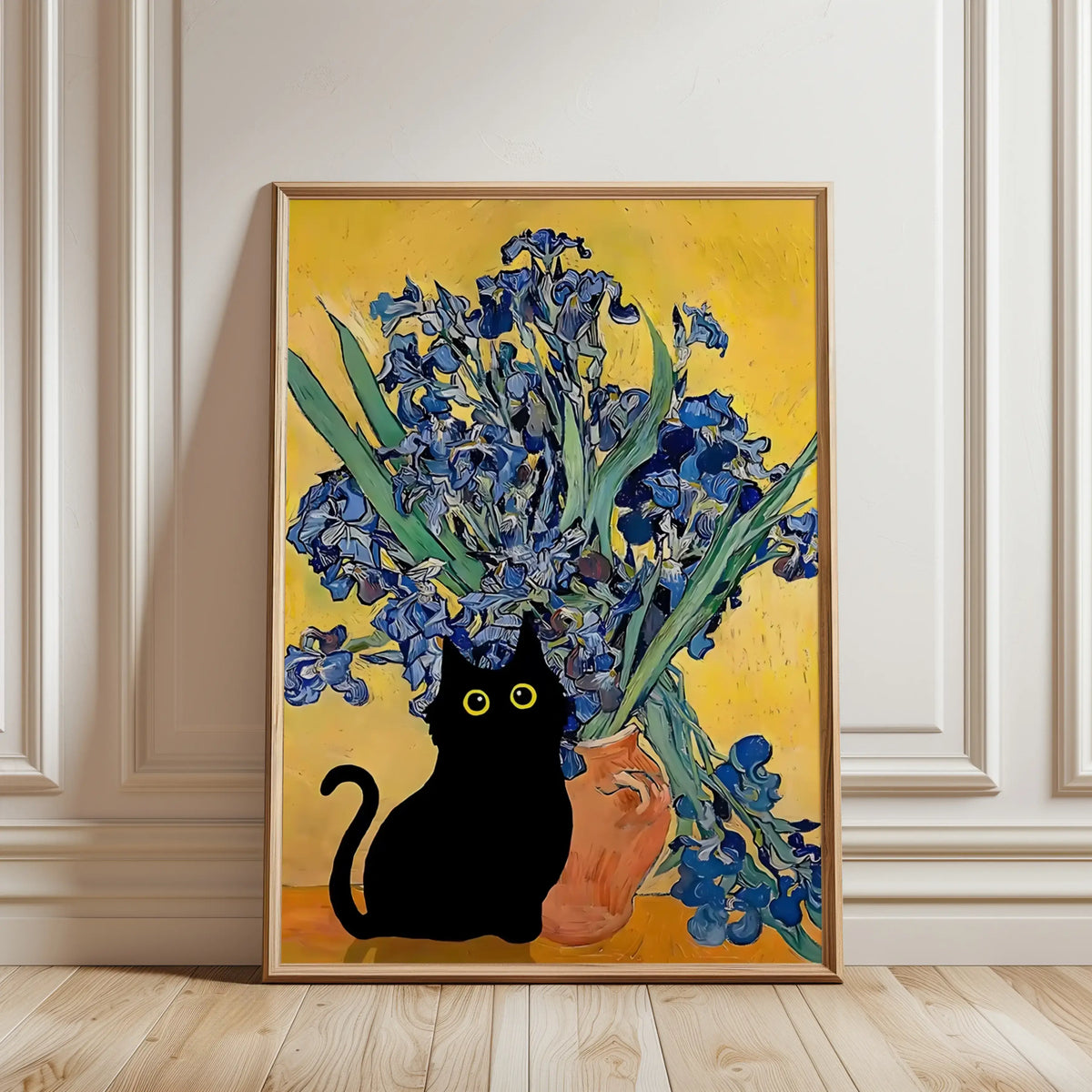 Funky Black Cat
