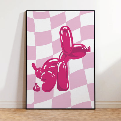 Pink Balloon Dog