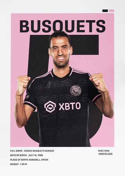 Famous Football Player Soccer Sports Star Posters and Prints Canvas Printing Wall Art Picture for Living Room Home Decor Gifts