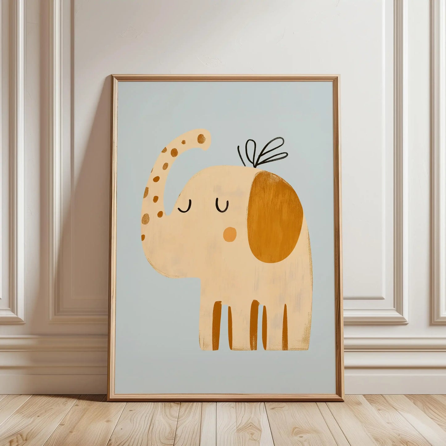 Animal Print Posters Yoga Leopard Elephant