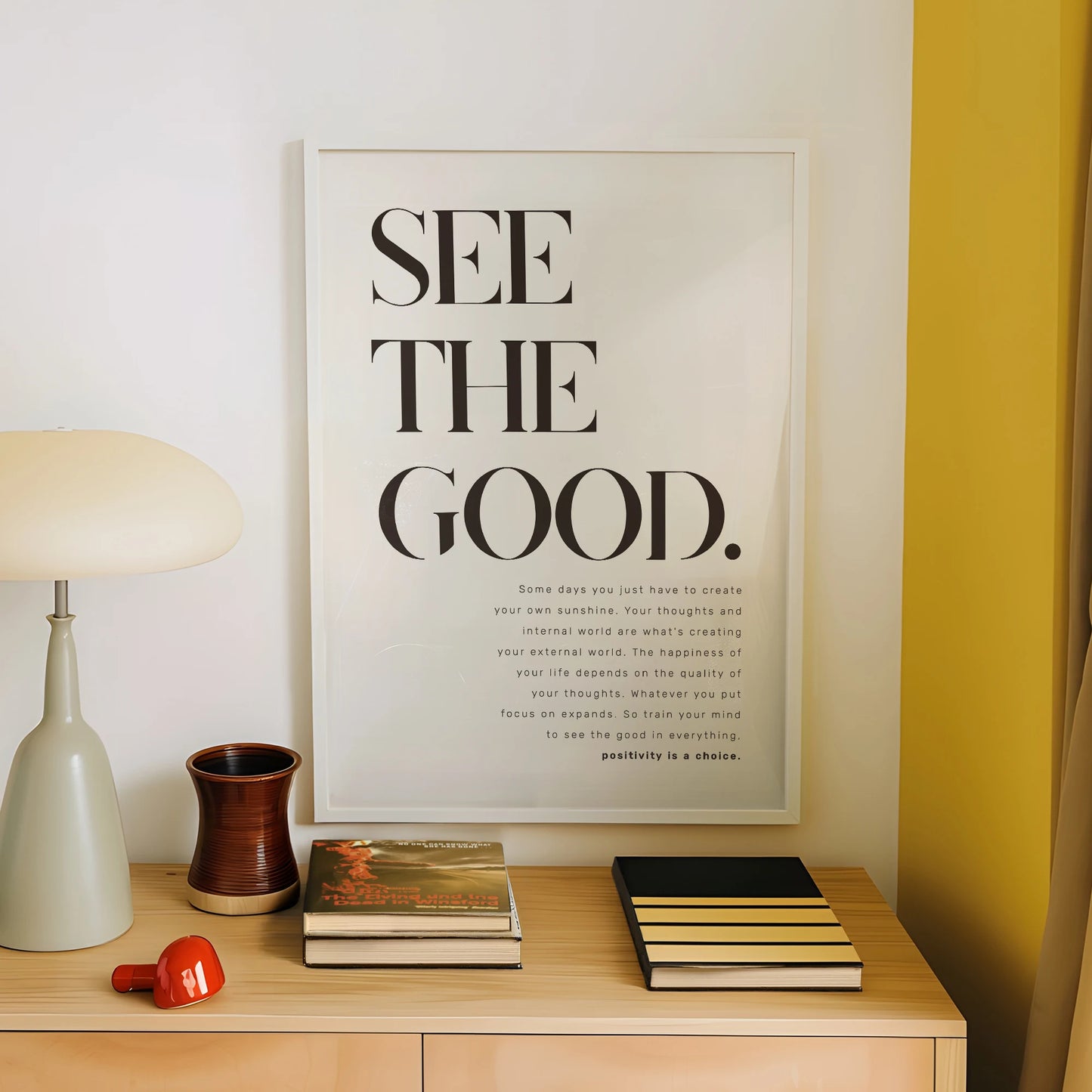 See The Good Printable Inspirational Quote Wall Art