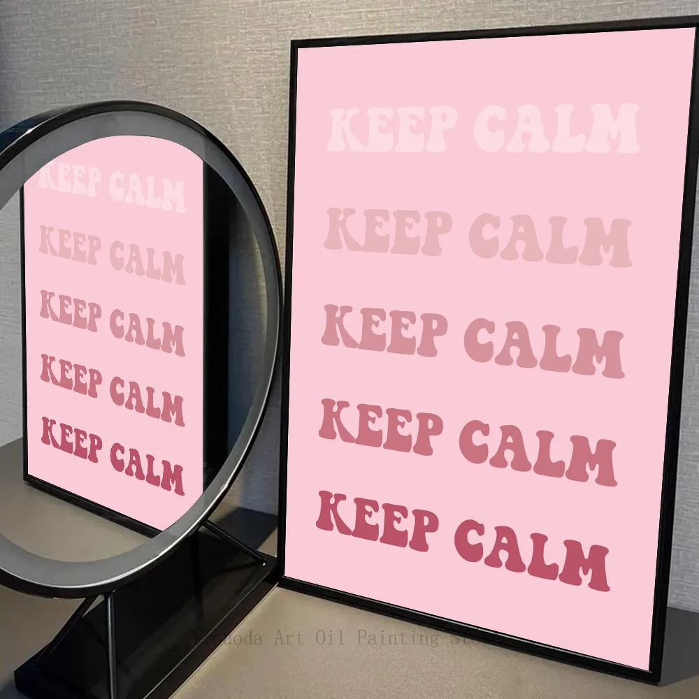 Feminist Fashion Art Pink Girl Power Poster
