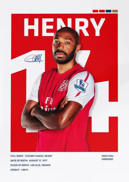 Famous Football Player Soccer Sports Star Posters and Prints Canvas Printing Wall Art Picture for Living Room Home Decor Gifts