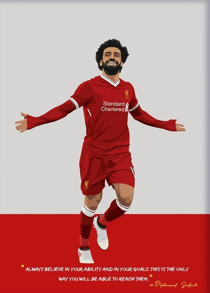 Famous Soccer Spoters Poster Canvas Printing Poster Soccer Home Room Wall Art Decor Players Fans Gift Prints Wall Decoration