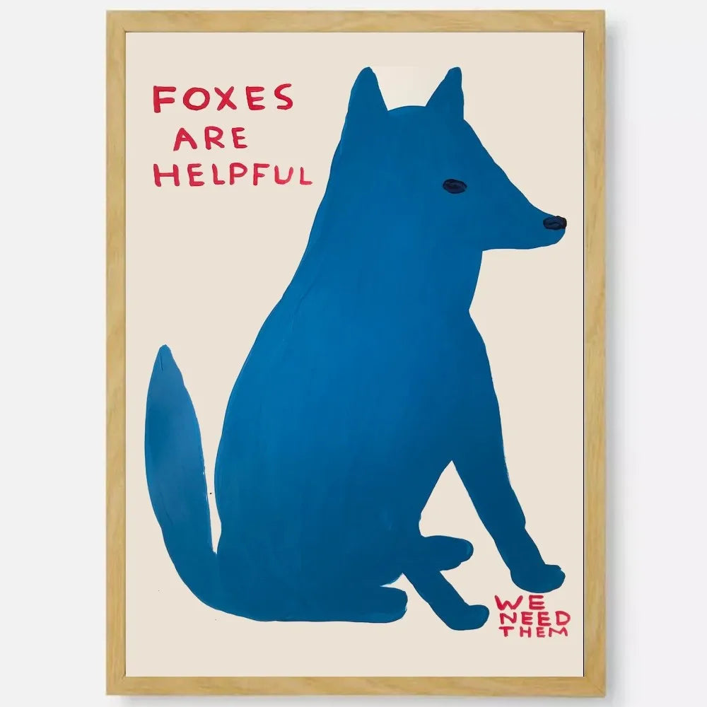 David Shrigley’s Eclectic Art Poster