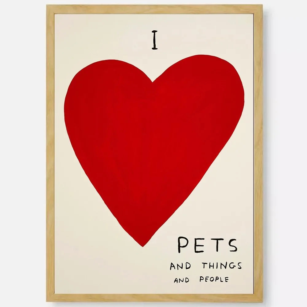 David Shrigley’s Eclectic Art Poster