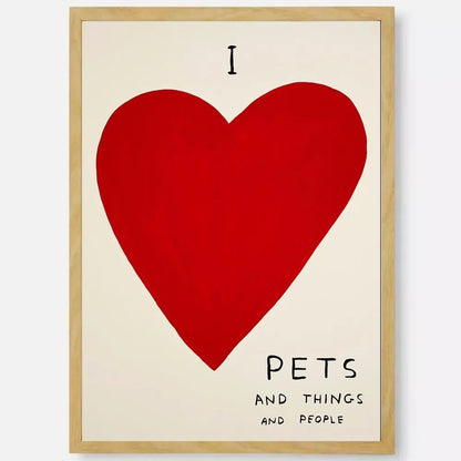 David Shrigley’s Eclectic Art Poster