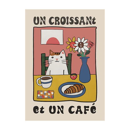 Retro Cat Kitchen