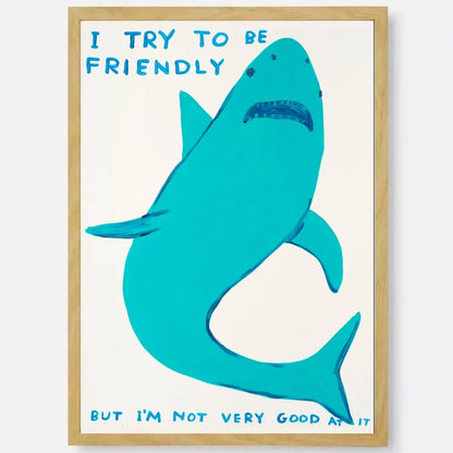 David Shrigley’s Eclectic Art Poster