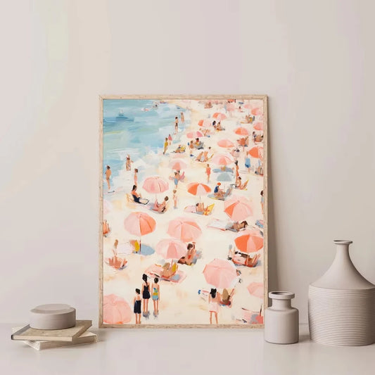 Minimalist Abstract Surrealism Canvas Art