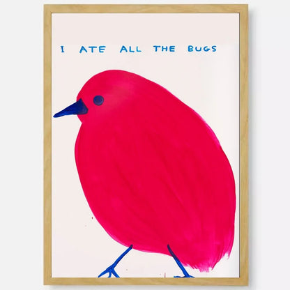 David Shrigley’s Eclectic Art Poster