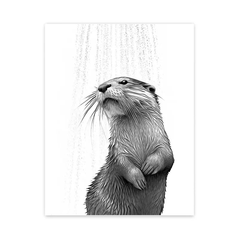 Funny Cute Animal Poster