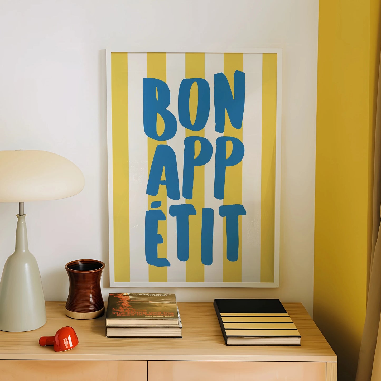 A Bon Appétit Canvas Poster