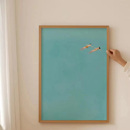 Minimalist Abstract Surrealism Canvas Art