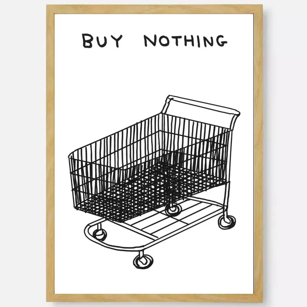 David Shrigley’s Eclectic Art Poster