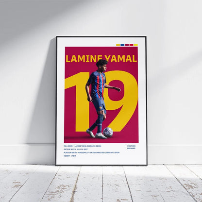 Famous Football Player Soccer Sports Star Posters and Prints Canvas Printing Wall Art Picture for Living Room Home Decor Gifts