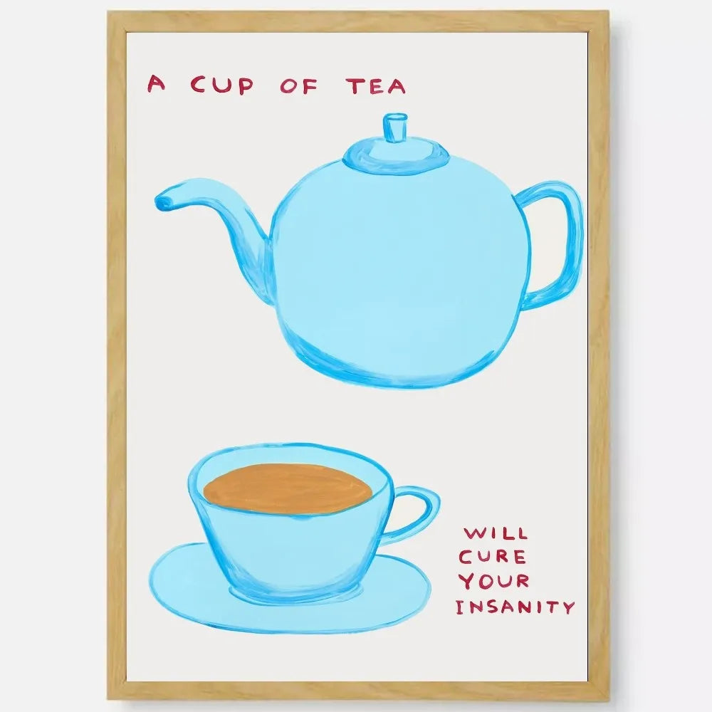 David Shrigley’s Eclectic Art Poster