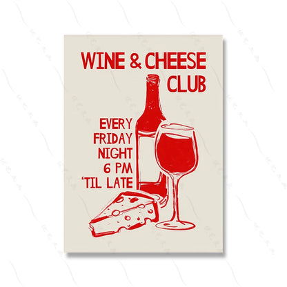 Trendy Retro Wall Set Poster