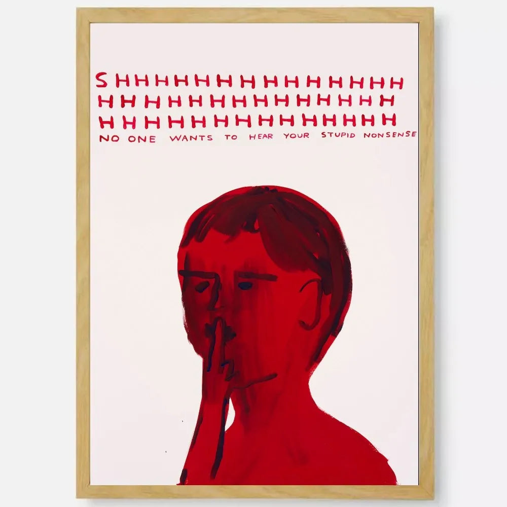 David Shrigley’s Eclectic Art Poster