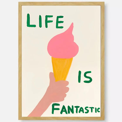 David Shrigley’s Eclectic Art Poster
