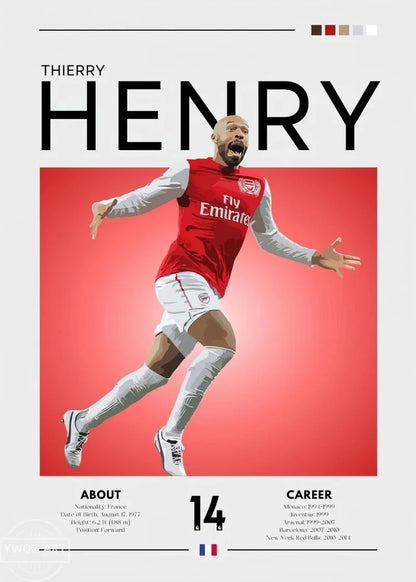 Famous Football Star Poster Modern Inspirational Canvas Painting Picture Soccer Wall Art Home Decoration Print Living Room Decor