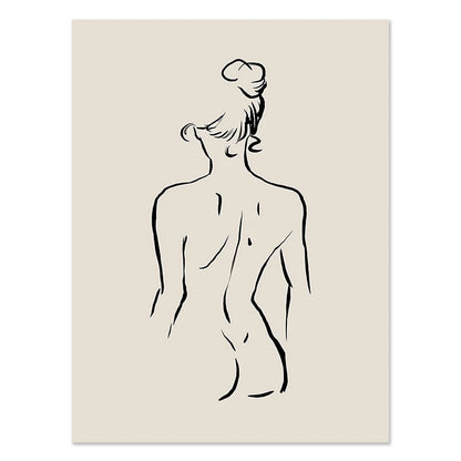Abstract Matisse Line