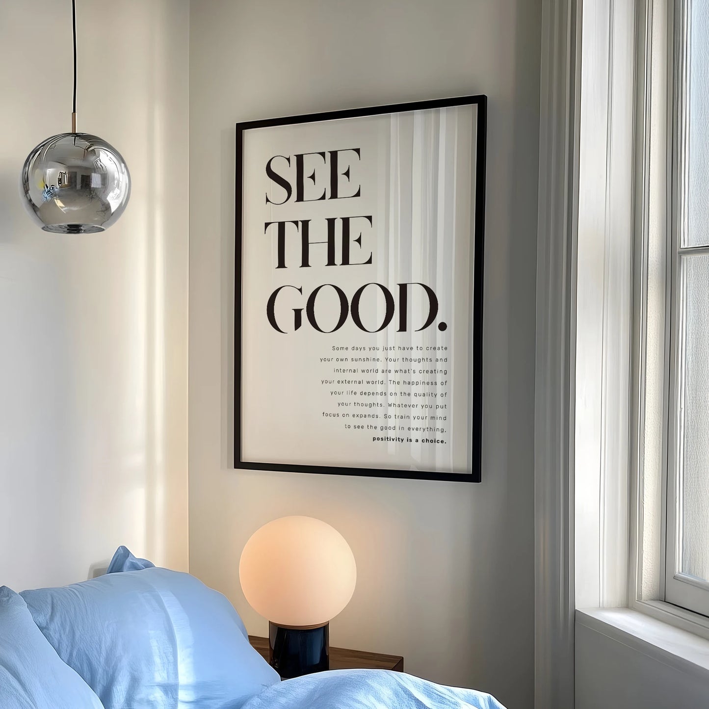 See The Good Printable Inspirational Quote Wall Art