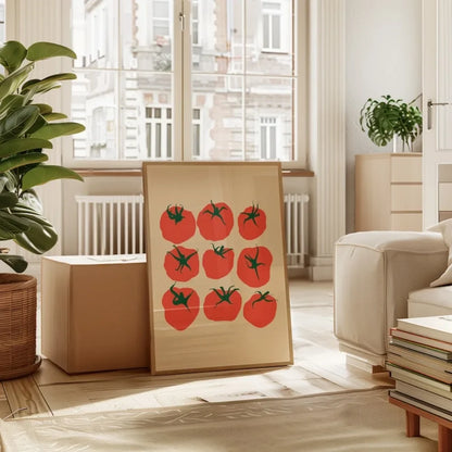 Tomato Print, Kitchen Wall Art