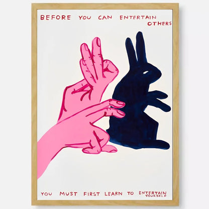 David Shrigley’s Eclectic Art Poster