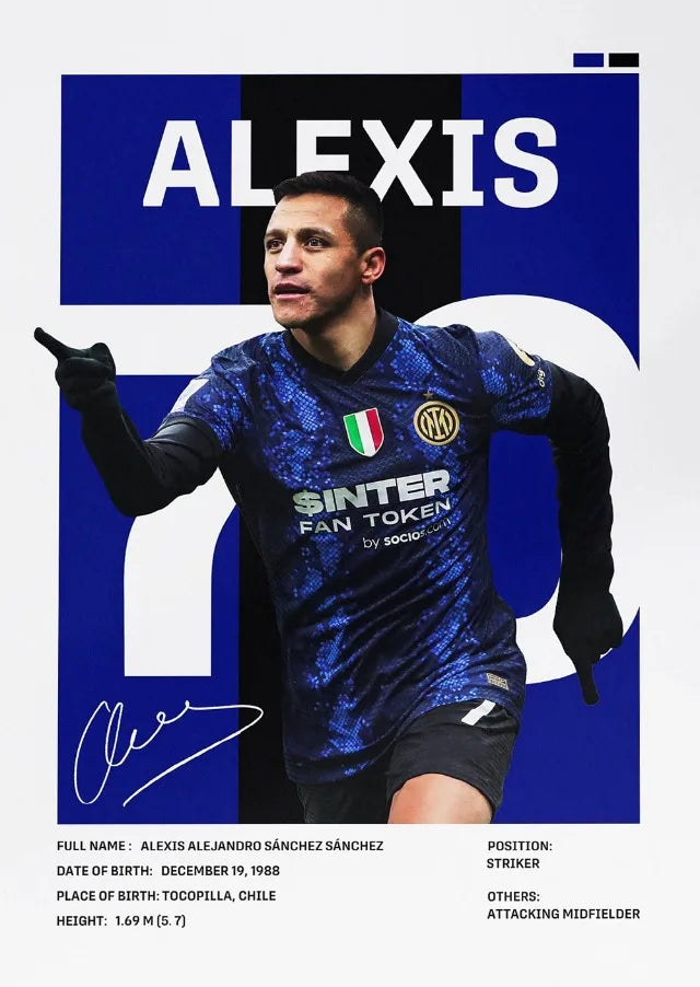 Famous Football Player Soccer Sports Star Posters and Prints Canvas Printing Wall Art Picture for Living Room Home Decor Gifts