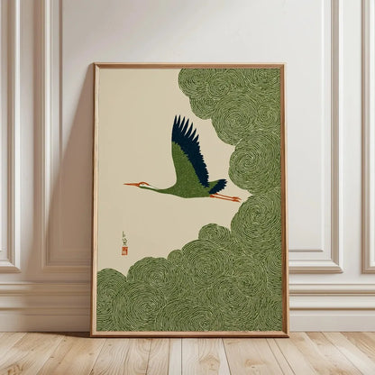 Japanese Tree Art Print, Japanese Home Decoration