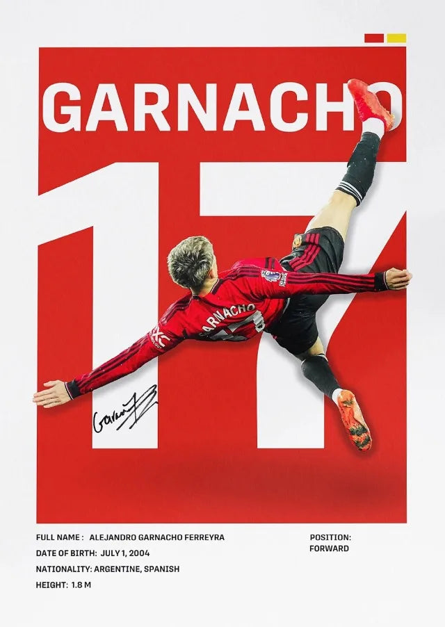 Famous Football Player Soccer Sports Star Posters and Prints Canvas Printing Wall Art Picture for Living Room Home Decor Gifts