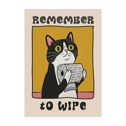 Retro Cat Kitchen