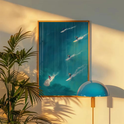 Minimalist Abstract Surrealism Canvas Art