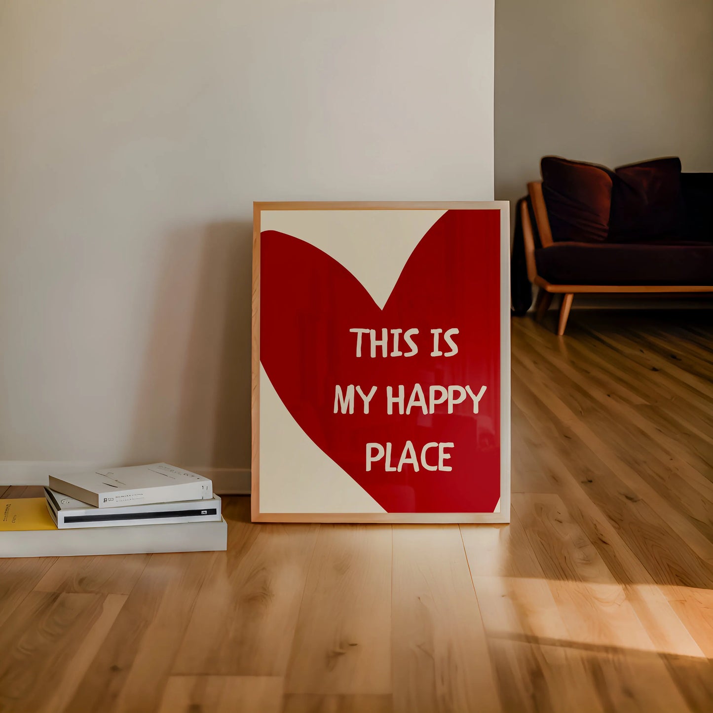 This Is My Happy Place Art Poster