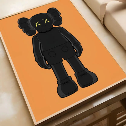 Graffiti Violent Teddy Bear Poster