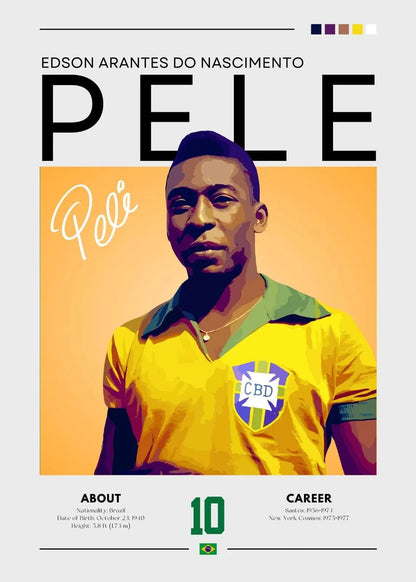 Famous Football Sports Celebrity Posters