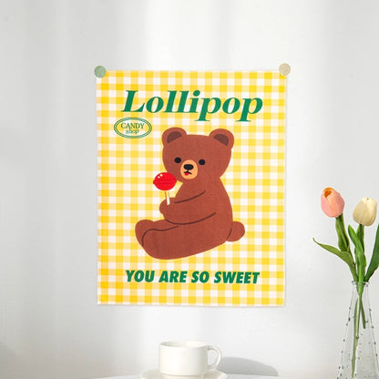 Kawaii Wall Decorating Cloth Tapestry