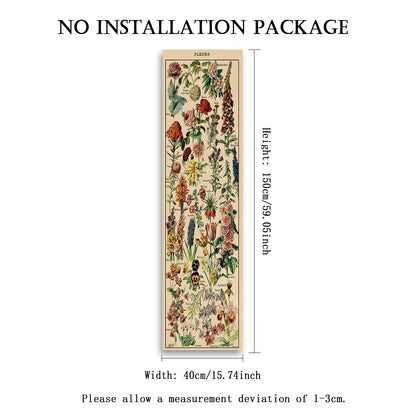 Gothic Witchy Sun & Moon Vertical Tapestry