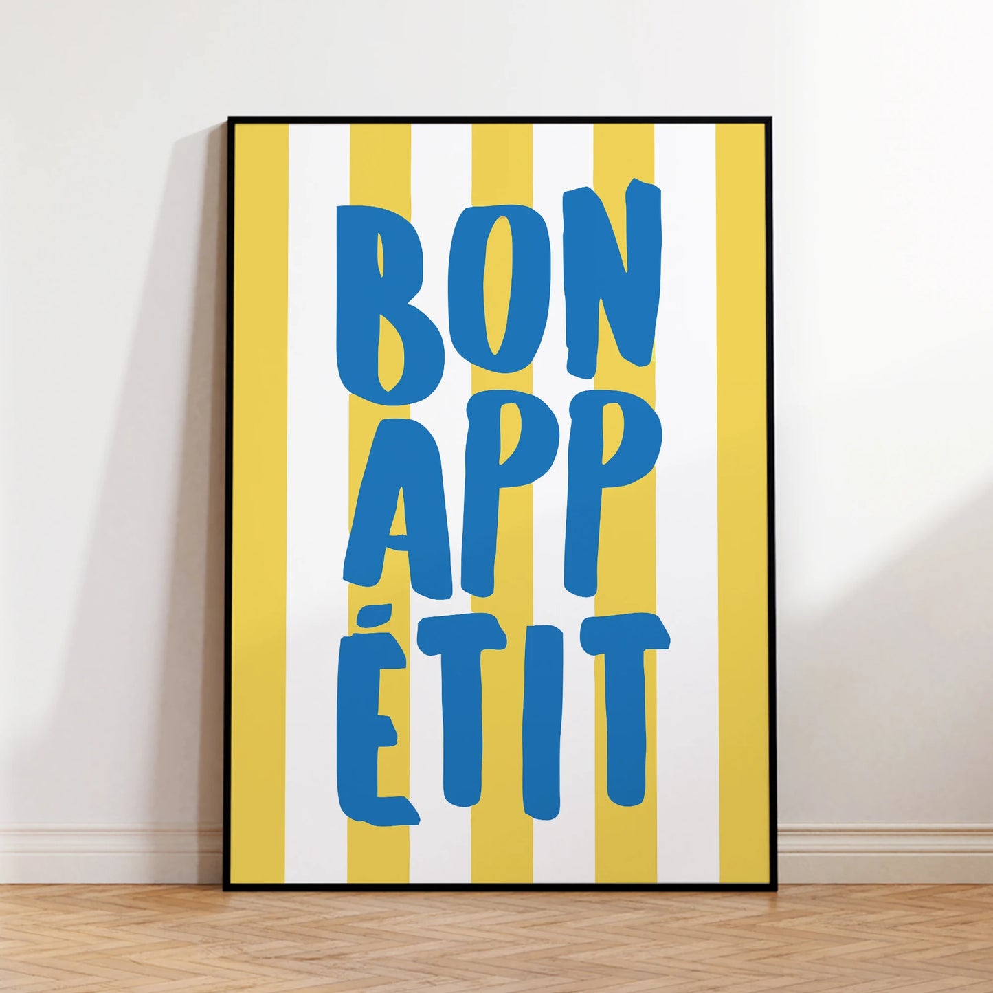 A Bon Appétit Canvas Poster