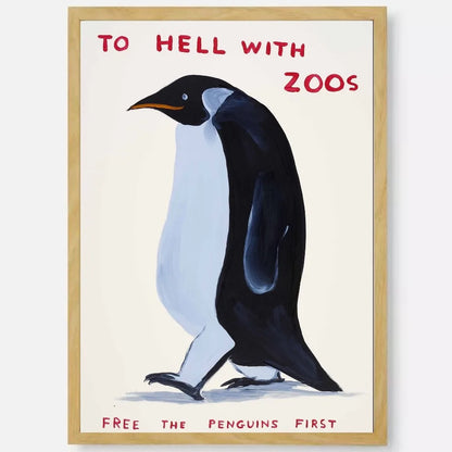 David Shrigley’s Eclectic Art Poster
