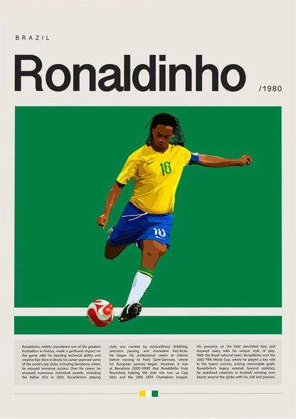 Famous Football Star Soccer Sports World Athlete Champion Player Poster Print Wall Art Pictures Canvas Painting Room Home Decor