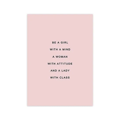 Minimalist Nordic Motivation