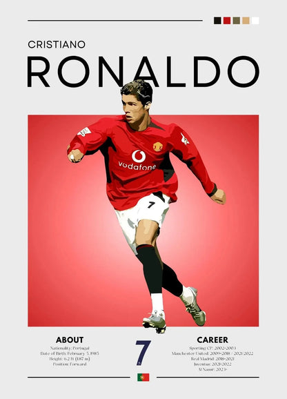 Famous Football Sports Celebrity Posters