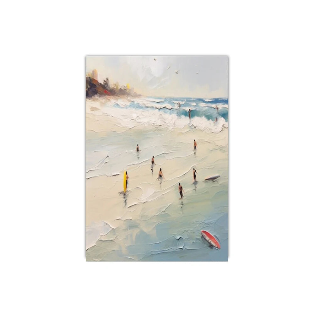Minimalist Abstract Surrealism Canvas Art