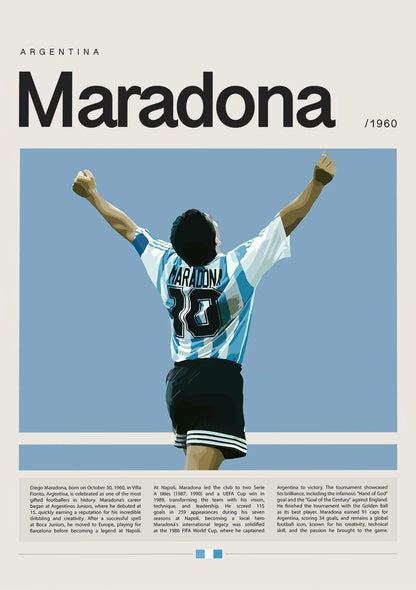 Famous Football Star Soccer Sports World Athlete Champion Player Poster Print Wall Art Pictures Canvas Painting Room Home Decor