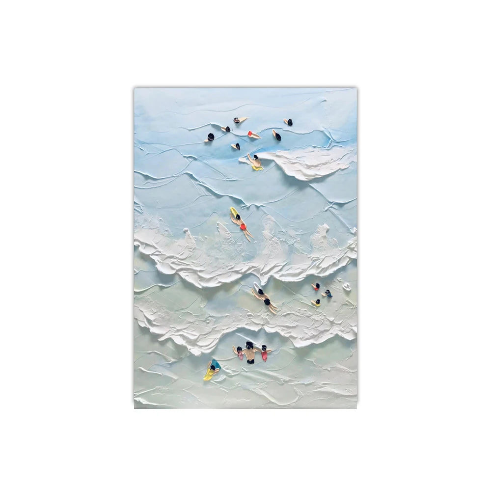 Minimalist Abstract Surrealism Canvas Art